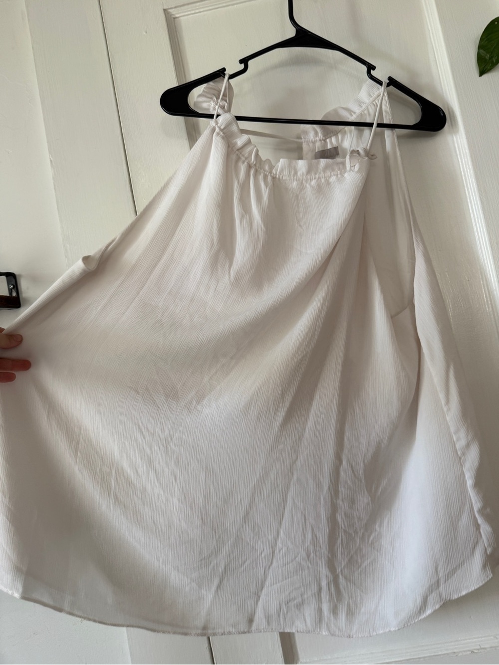 H&M Ivory Satin top size 2XL - Picture 6 of 9